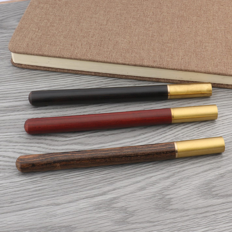 Drvena navlaka za kemijsku olovku Rotirajuća zakretna ROLLER kemijska OLOVKA Okretna dopisnica Uredski školski pribor Pisanje Poklon