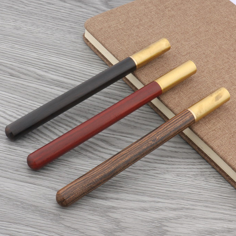 Drvena navlaka za kemijsku olovku Rotirajuća zakretna ROLLER kemijska OLOVKA Okretna dopisnica Uredski školski pribor Pisanje Poklon