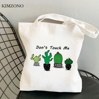 nákupná taška kaktus nákupná taška nákupná taška nákupná taška reutilizables reťazec bolsa compra uchopiť