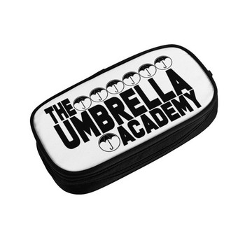 Персонализиран супергеройски телевизионен сериал The Umbrella Academy Сладък калъф за моливи Момче Момиче Кутия за моливи с голям капацитет Студентско училище