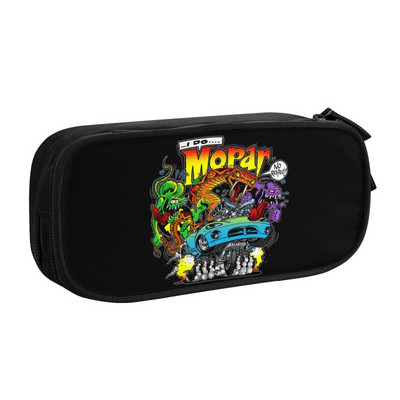 Slatka anime crtana pernica Rat Fink za dječake, djevojčice, velika kutija za olovke za pohranjivanje pribora