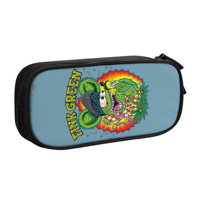 Slatka anime crtana pernica Rat Fink za dječake, djevojčice, velika kutija za olovke za pohranjivanje pribora