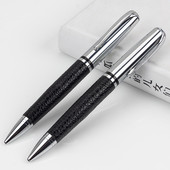Modni dizajn PU kožna visokokvalitetna metalna kemijska olovka Poslovna muška olovka za pisanje s potpisom Kupi 2 Pošalji poklon