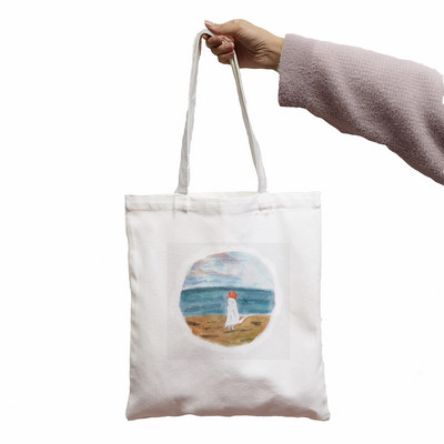 Ženska Anne Shirley platnena velika torba Djevojka Horor Crtić Veliki kapacitet Shopper torbica Moda Studer Poklon za učitelja