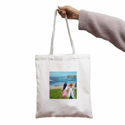 Ženska Anne Shirley platnena velika torba Djevojka Horor Crtić Veliki kapacitet Shopper torbica Moda Studer Poklon za učitelja