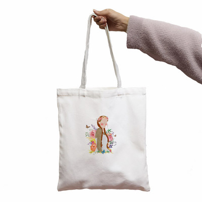 Ženska Anne Shirley platnena velika torba Djevojka Horor Crtić Veliki kapacitet Shopper torbica Moda Studer Poklon za učitelja