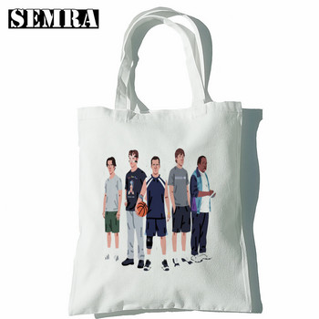 The Office TV Show Dunder Mifflin Paper Company Shoulder Canvas Canvas Bags Large Capacity College Harajuku Handbag Γυναικεία Τσάντα αγορών