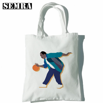 Biroja TV šovs Dunder Mifflin papīra uzņēmuma plecu audekla somas Lielas ietilpības koledžas Harajuku rokassomu sieviešu iepirkumu soma