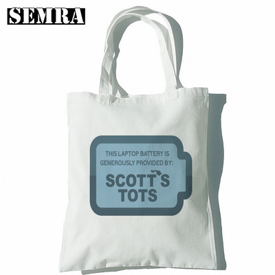 Biroja TV šovs Dunder Mifflin papīra uzņēmuma plecu audekla somas Lielas ietilpības koledžas Harajuku rokassomu sieviešu iepirkumu soma