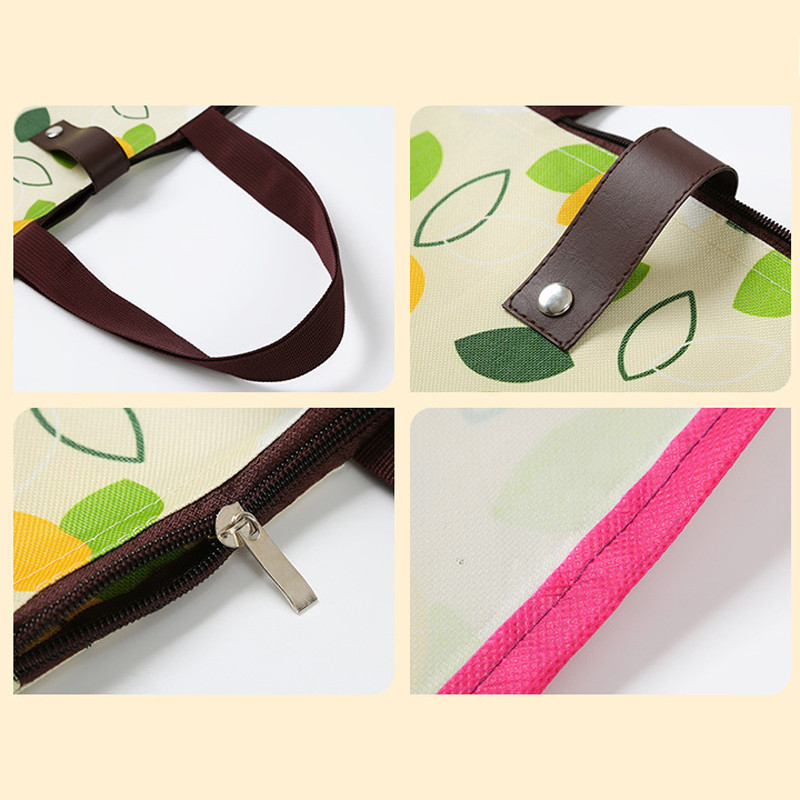 Geantă de cumpărături pliabilă Poșetă portabilă Oxford de băcănie, reutilizabilă, impermeabilă, geantă de mână pentru femei, geantă mare de plajă, lavabilă