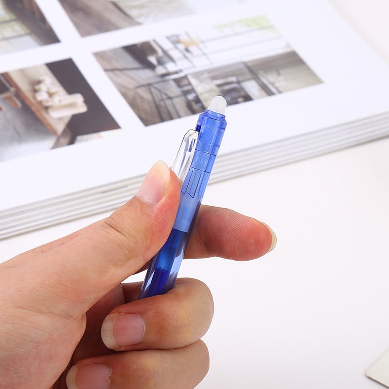 Originalne pametne olovke za prijenosno računalo koje se mogu višekratno koristiti, izuzetno fino, glatko, 0,5 mm gel, punjenje crne crvene tinte, dječji dar, uredski materijal