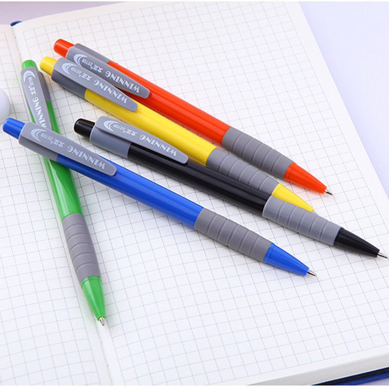 5 gab. Lodīšu pildspalvas 0,7 MM zila uzpildāma lodīšu pildspalva biroja skolas rakstīšanas piederumiem kancelejas piederumu pildspalva