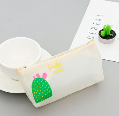 Armas Cactus Silikoonist suure mahutavusega pliiatsikarp Kirjatarvete hoiustamisvahend Organisaatorikott Koolikontoritarbed Kingitus Kirjatarbed