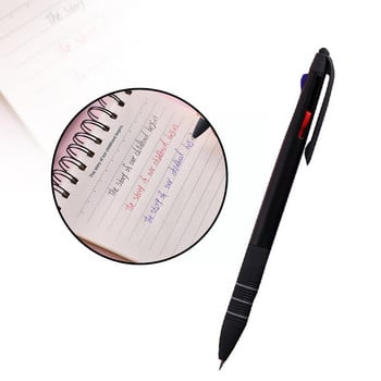 Στυλό στυλό 3 χρωμάτων Press Metal Stylus Stylus With Ballpoint Pens Screen Pens for All Capacitive Screen Student Supplies