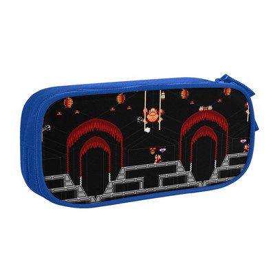 Peračníky pre videohry Donkey Kong pre dievčatá a chlapcov, veľké úložné puzdro na perá, školské doplnky