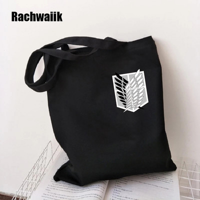 Geantă de cumpărături gotică Geanta de cumpărături Harajuku Geanta de umăr din pânză pentru femei Gotic feminin Punk amuzant Eco Capacitate mare Y2k