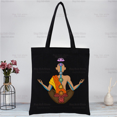 Iemiesojums The Last Airbender Melns Rokassomas Audekls Tote Bag Iepirkšanās Ūdens Zeme Fire Gaiss Plecu somas bolsas de tela