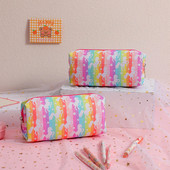 Geantă Creativă Kawaii pentru creion, cu unicorn din desene animate