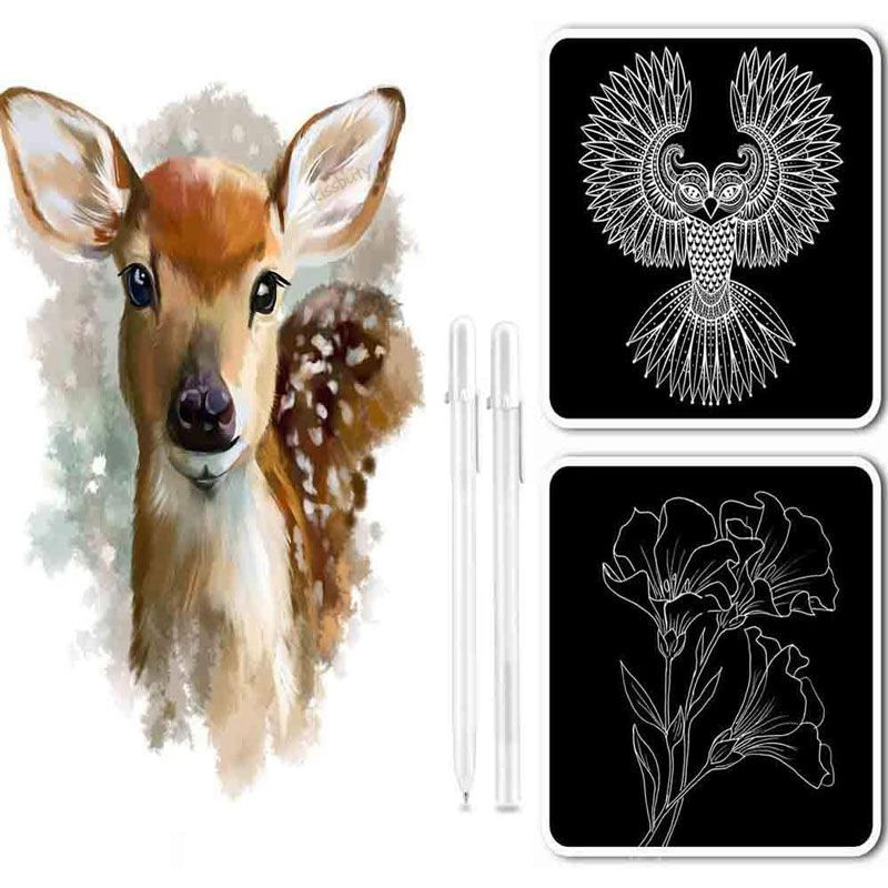 Set pix gel 3 culori auriu/argintiu/alb pixuri gel cerneală albă pentru hârtie neagră stilou alb desen, schiță, proiectare ilustrație