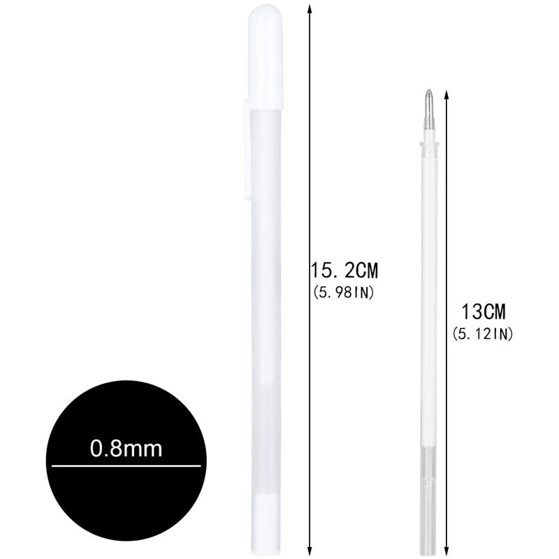 Set pix gel 3 culori auriu/argintiu/alb pixuri gel cerneală albă pentru hârtie neagră stilou alb desen, schiță, proiectare ilustrație