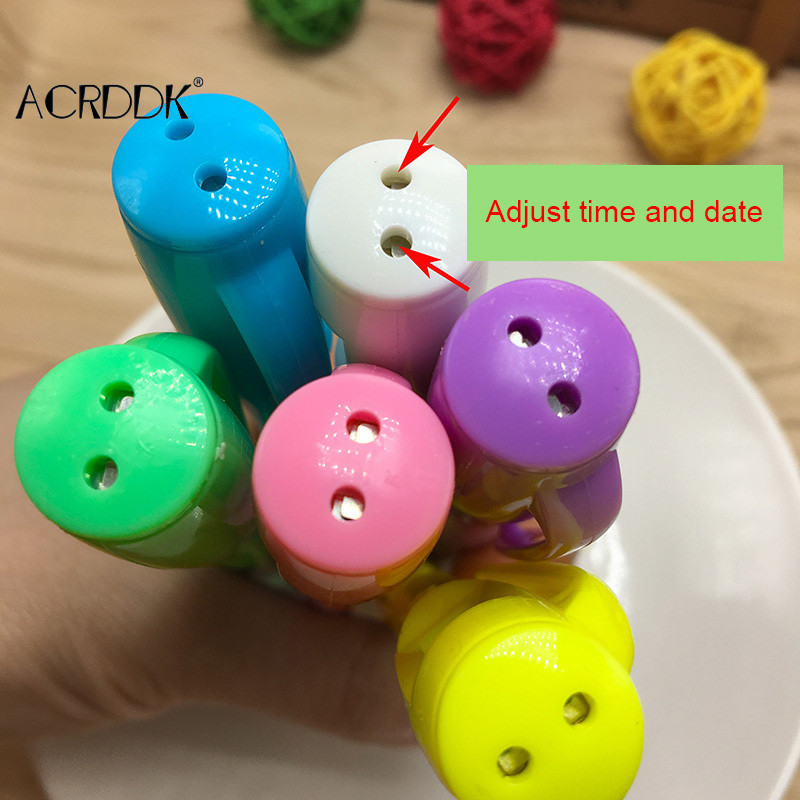 1 tk. Uudne pastapliiats digitaalkellaga Elektroonilise tindipliiatsi eksamipliiatsid Kellapliiats Koolitarbed, kirjutusvahendid