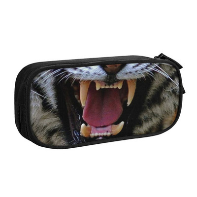 Kawaii The Guardian Tiger pieštukų dėklai berniukams Gilrs Large Storage Beast Pencil Box mokykliniai reikmenys