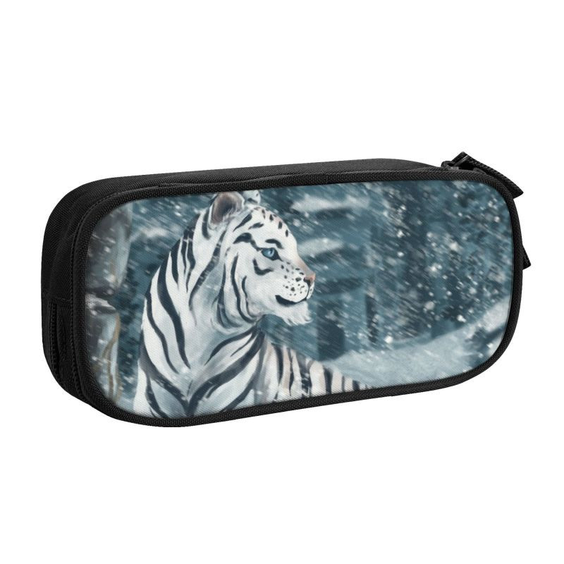 Kawaii The Guardian Tiger pieštukų dėklai berniukams Gilrs Large Storage Beast Pencil Box mokykliniai reikmenys