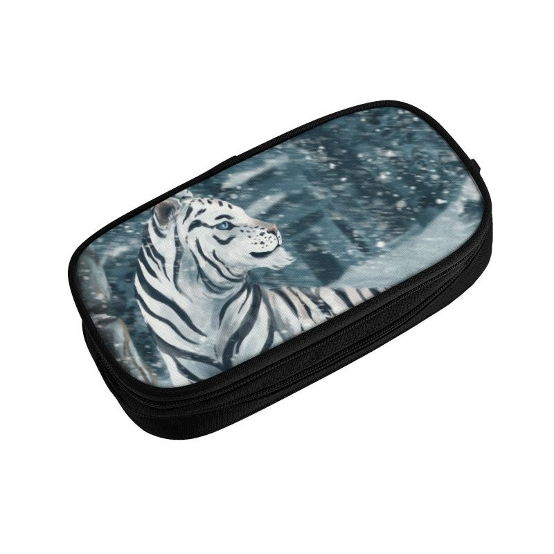 Kawaii The Guardian Tiger pieštukų dėklai berniukams Gilrs Large Storage Beast Pencil Box mokykliniai reikmenys