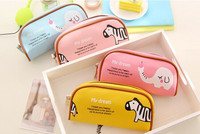 Nove slatke životinje torba za pernice od PU kože velikog kapaciteta estojo escolar papelaria kawaii pribor školski uredski pribor