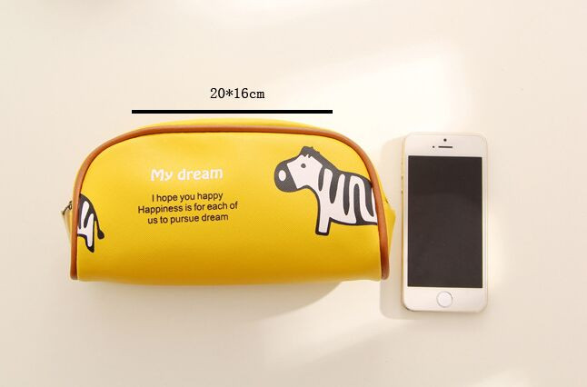 Nove slatke životinje torba za pernice od PU kože velikog kapaciteta estojo escolar papelaria kawaii pribor školski uredski pribor