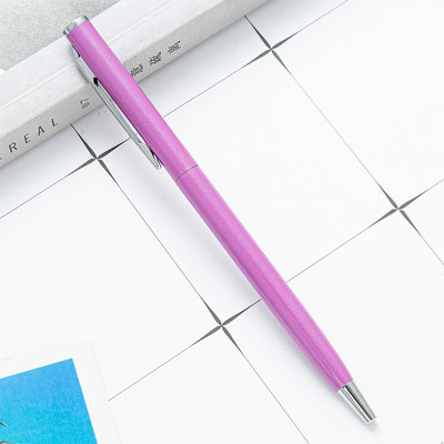 Pielāgotas LOGO modes metāla lodīšu pildspalvas Skolas biroja viesnīcu reklāmas lodīšu pildspalvas Reklāmas dāvanu pildspalvas Pielāgoti suvenīri