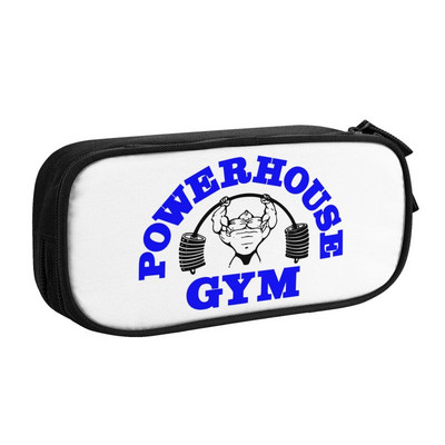 Jauks No Pain No Gain zīmuļu futrālis meitenēm, zēniem, liela glabāšanas vieta Kultūrisms Fitnesa zāle zīmuļu maisiņš Skolas piederumi