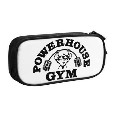 Jauks No Pain No Gain zīmuļu futrālis meitenēm, zēniem, liela glabāšanas vieta Kultūrisms Fitnesa zāle zīmuļu maisiņš Skolas piederumi
