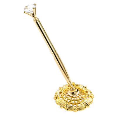 Apvalūs gelio rašikliai su pagrindinėmis reikmenimis Tušinukas, pritvirtintas prie stalo parašo rašymo įrankio skaitiklis Verslo biuras