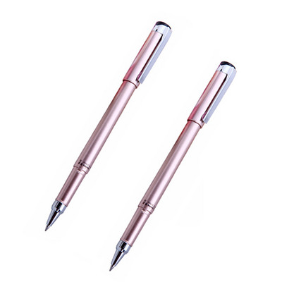 2 bucăți/set HOPK stilou gel de birou stilou negru neutru 0,5 pix de reîncărcare cu carbon pentru băiat, fată, rechizite pentru examene de birou, articole de papetărie