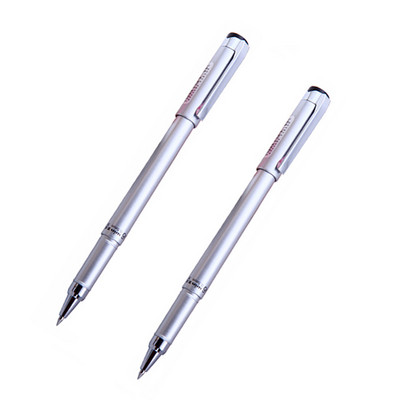 2 bucăți/set HOPK stilou gel de birou stilou negru neutru 0,5 pix de reîncărcare cu carbon pentru băiat, fată, rechizite pentru examene de birou, articole de papetărie