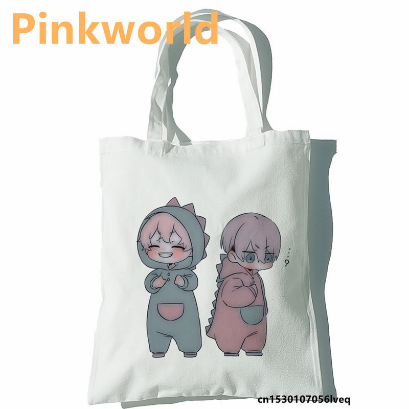 Tokyo Revengers sieviešu iepirkumu soma Funny Print Forša pircēju soma Shopper Black White Women Modes iepirkšanās soma plecu soma Soma