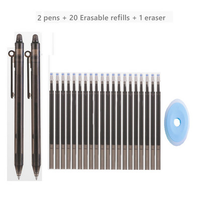 Haile Kawaii set gel olovaka s brisanjem u boji 0,5 mm fine automatske kemijske olovke za punjenje Štap Periva ručka za pisaći pribor