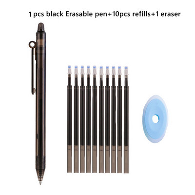 Haile Kawaii set gel olovaka s brisanjem u boji 0,5 mm fine automatske kemijske olovke za punjenje Štap Periva ručka za pisaći pribor