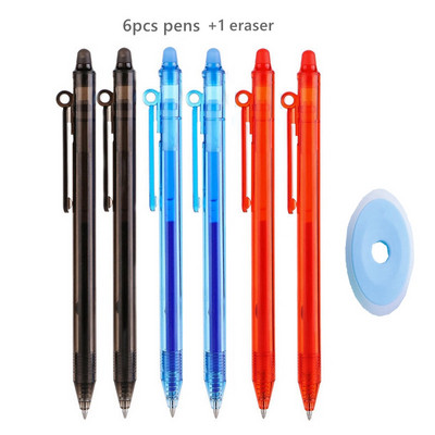 Haile Kawaii set gel olovaka s brisanjem u boji 0,5 mm fine automatske kemijske olovke za punjenje Štap Periva ručka za pisaći pribor