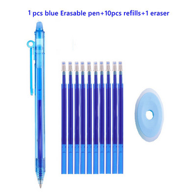 Haile Kawaii set gel olovaka s brisanjem u boji 0,5 mm fine automatske kemijske olovke za punjenje Štap Periva ručka za pisaći pribor