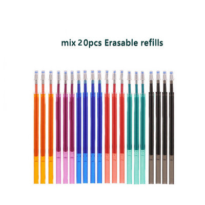 Haile Kawaii set gel olovaka s brisanjem u boji 0,5 mm fine automatske kemijske olovke za punjenje Štap Periva ručka za pisaći pribor