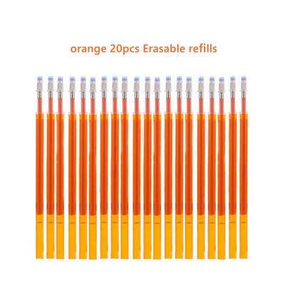 Haile Kawaii set gel olovaka s brisanjem u boji 0,5 mm fine automatske kemijske olovke za punjenje Štap Periva ručka za pisaći pribor