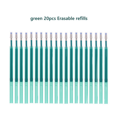 Haile Kawaii set gel olovaka s brisanjem u boji 0,5 mm fine automatske kemijske olovke za punjenje Štap Periva ručka za pisaći pribor