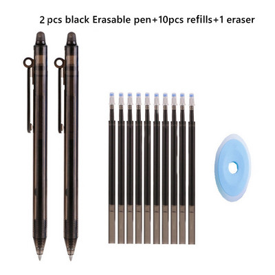 Haile Kawaii set gel olovaka s brisanjem u boji 0,5 mm fine automatske kemijske olovke za punjenje Štap Periva ručka za pisaći pribor