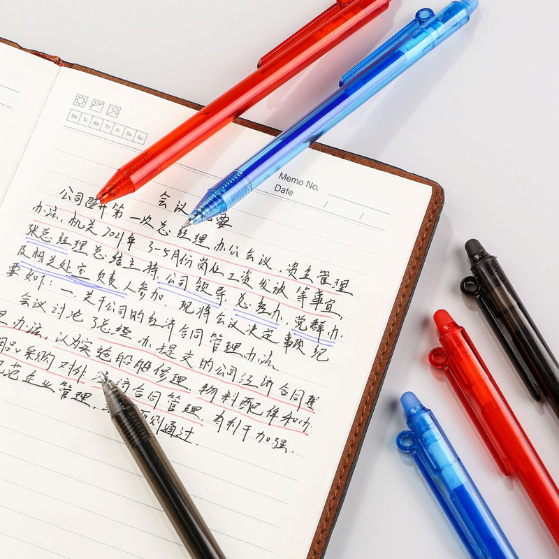 Haile Kawaii set gel olovaka s brisanjem u boji 0,5 mm fine automatske kemijske olovke za punjenje Štap Periva ručka za pisaći pribor