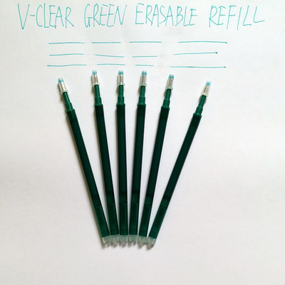 VCLEAR purpurinį rašalą galima ištrinti gelio rašiklio dovanoms rašomas rašiklis 0,7 mm rašiklio galiukas, ištrinamas pildomas rašiklis Studentų mokyklos biuro reikmenys