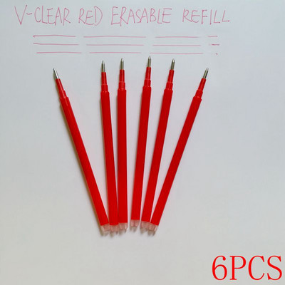VCLEAR purpurinį rašalą galima ištrinti gelio rašiklio dovanoms rašomas rašiklis 0,7 mm rašiklio galiukas, ištrinamas pildomas rašiklis Studentų mokyklos biuro reikmenys