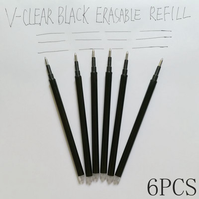 VCLEAR purpurinį rašalą galima ištrinti gelio rašiklio dovanoms rašomas rašiklis 0,7 mm rašiklio galiukas, ištrinamas pildomas rašiklis Studentų mokyklos biuro reikmenys