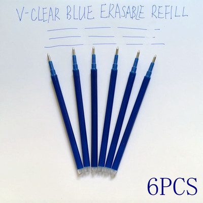 VCLEAR purpurinį rašalą galima ištrinti gelio rašiklio dovanoms rašomas rašiklis 0,7 mm rašiklio galiukas, ištrinamas pildomas rašiklis Studentų mokyklos biuro reikmenys